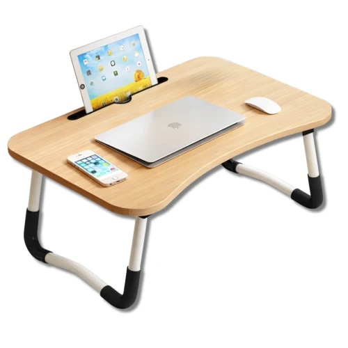 Stolik Pod Laptop Do Łóżka Składany Podstawka Biurko Z Miejscem Na Tablet 