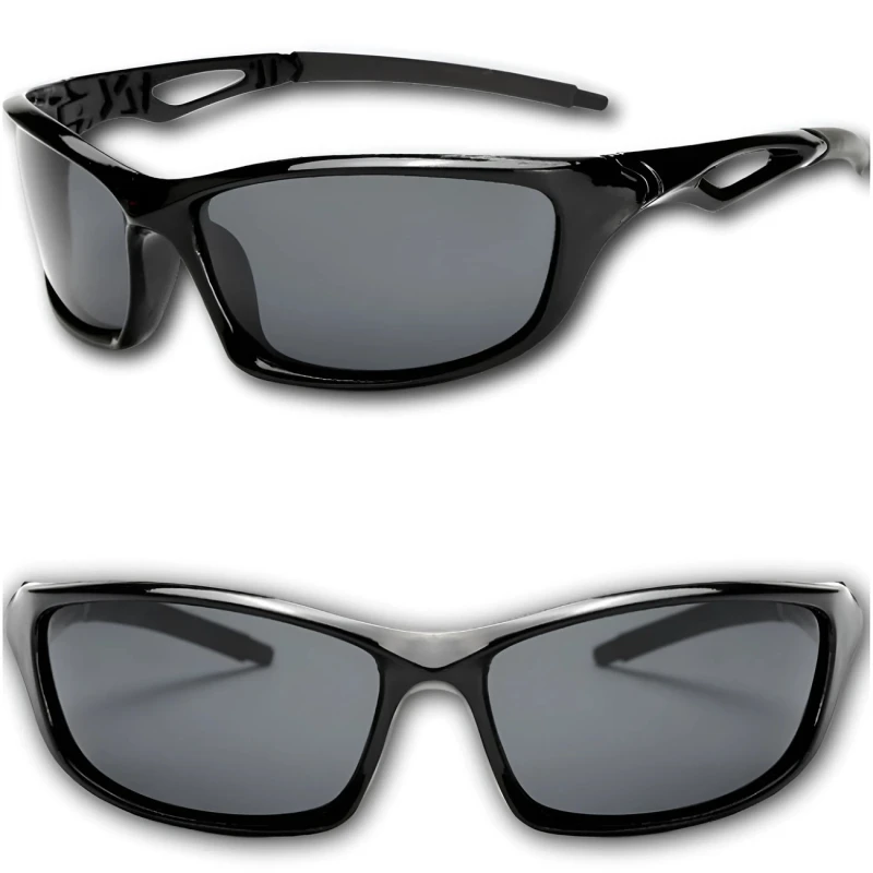 Sportowe okulary do jazdy polaryzacyjne uniwersalne czarne5.webp