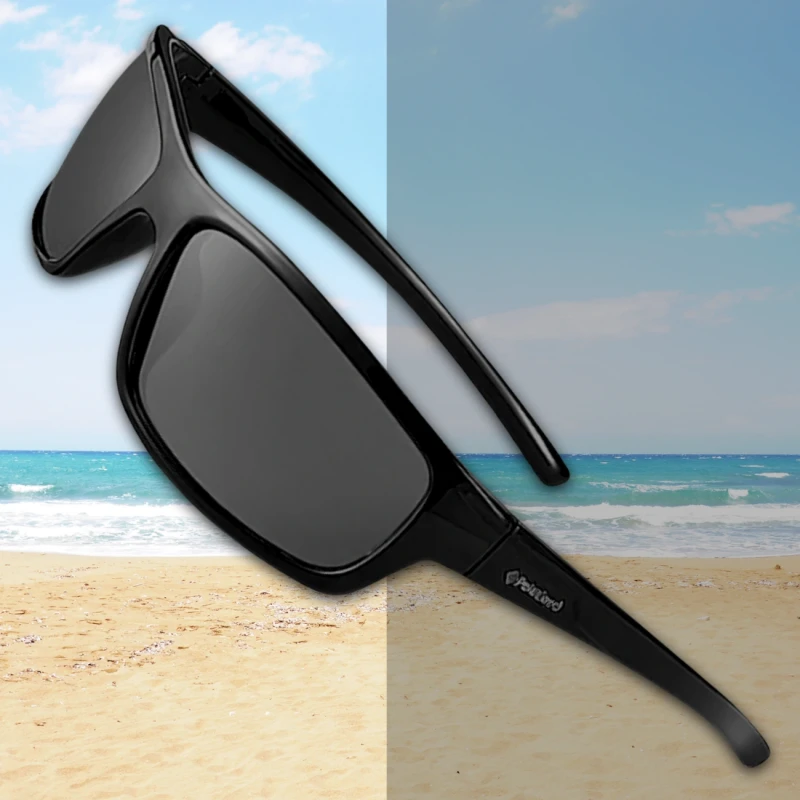 Polaryzacyjne okulary męskie do jazdy czarne uniwersalne sportowe8.webp