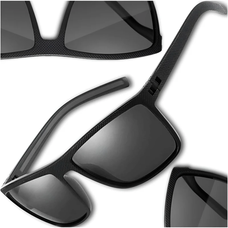 Sportowe okulary polaryzacyjne uniwersalne nerdy męskie czarne1.webp