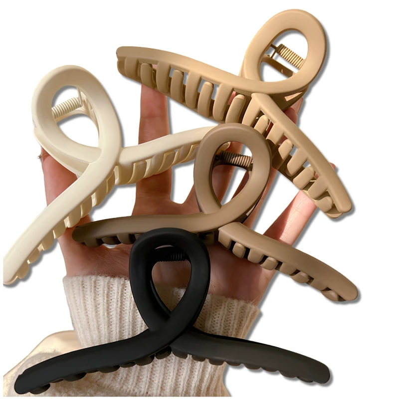 Duża Spinka Do Włosów Klamra Rekin 13 Cm Zestaw 4 Sztuk2.webp