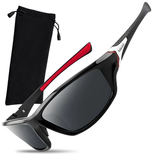 Okulary przeciwsłoneczne polaryzacja UV400 sportowe męskie 