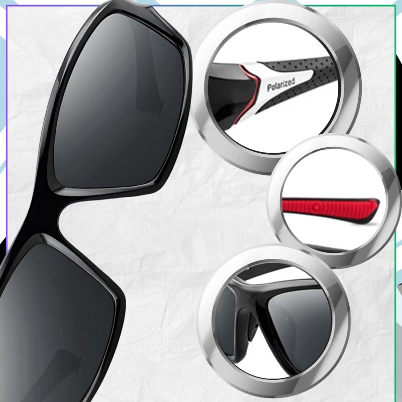 Okulary przeciwsłoneczne polaryzacja UV400 sportowe męskie5.webp