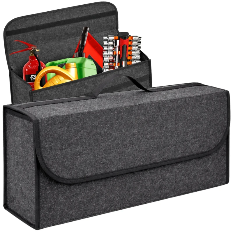 Organizer do bagażnika torba do przechowywania filcowa 50 x 24 cm2.webp