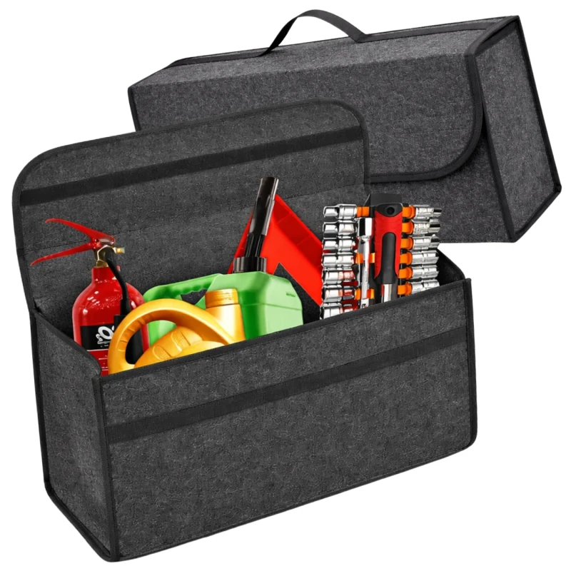 Organizer do bagażnika torba do przechowywania filcowa 50 x 24 cm3.webp