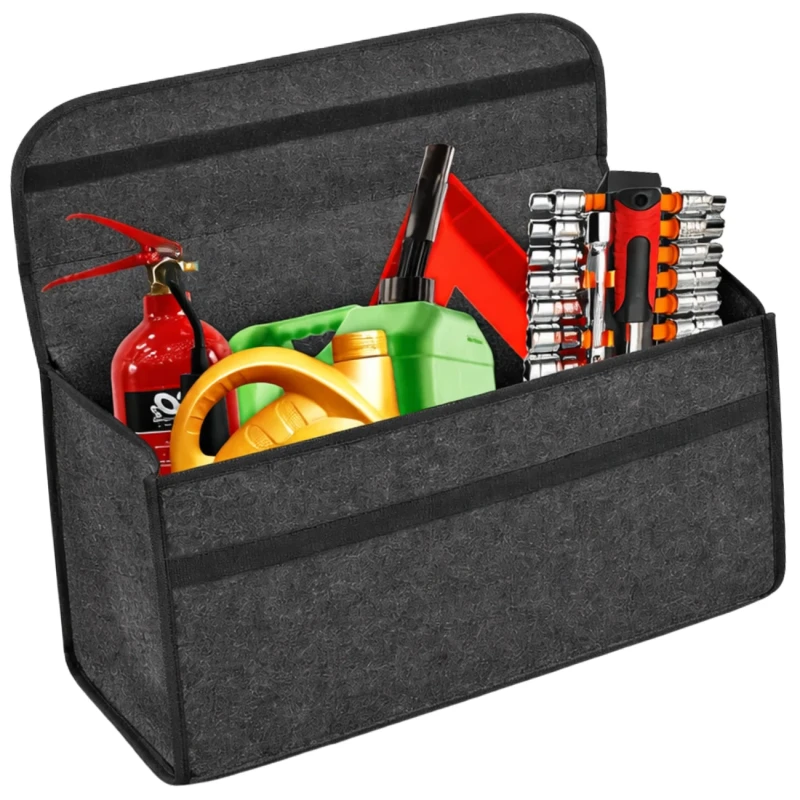 Organizer do bagażnika torba do przechowywania filcowa 50 x 24 cm4.webp