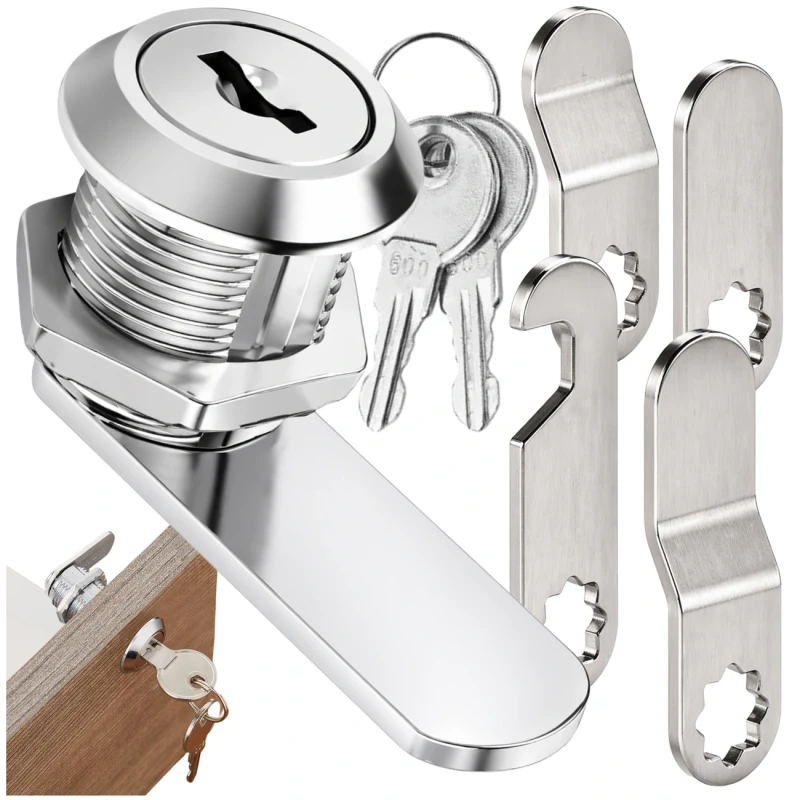 Zamek meblowy 16mm do szafki – metalowy z 2 kluczykami w zestawie3.webp