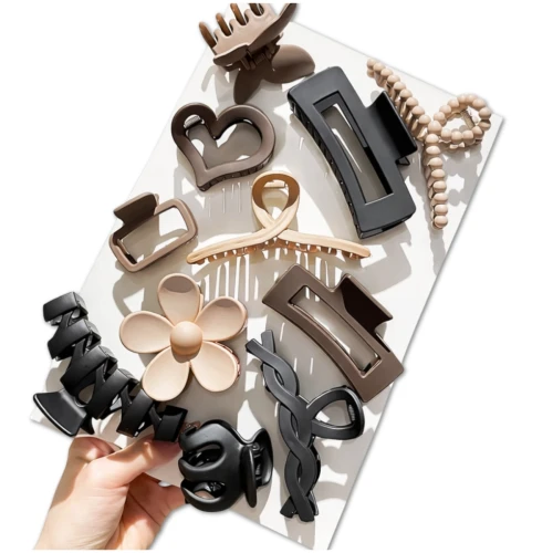 Zestaw spinek do włosów 11 sztuk modne klamry damskie