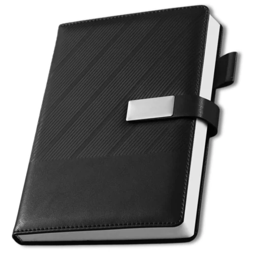 Notes A5 Czarny Notatnik Elegancki Planer Dziennik W Twardej Oprawie