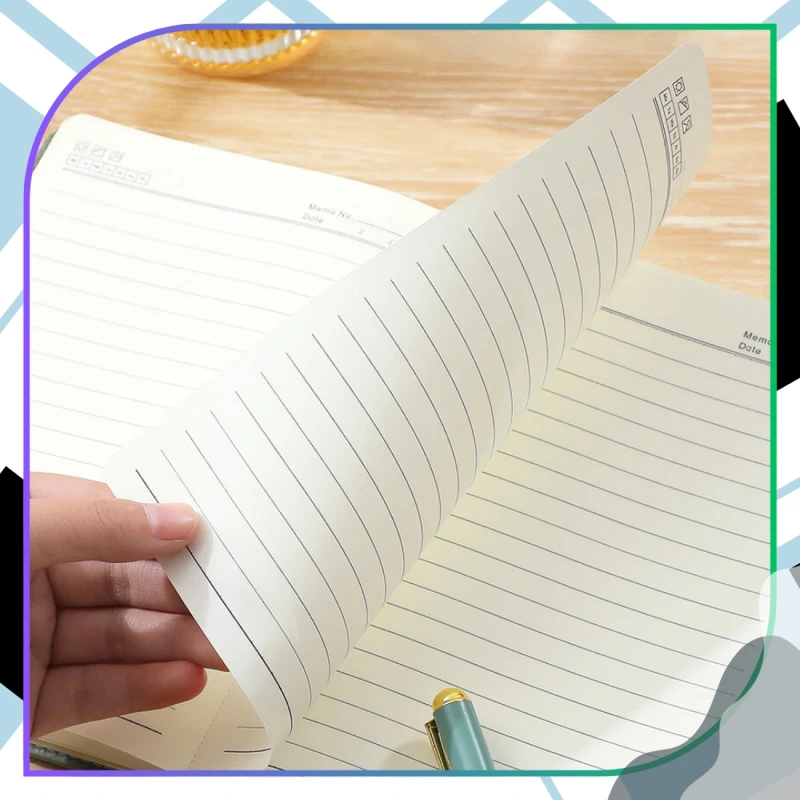Notes A5 Czarny Notatnik Elegancki Planer Dziennik W Twardej Oprawie5.webp