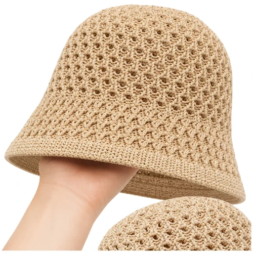 BUCKET HAT RYBACKI Kapelusz damski słomiany plażowy czapka