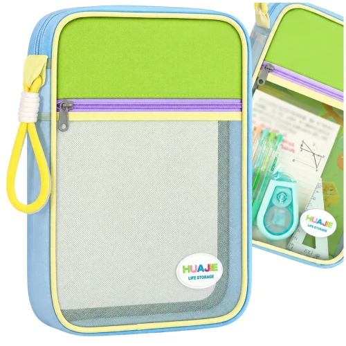 Etui A4 na Dokumenty z Uchwytem Organizer Szkolny