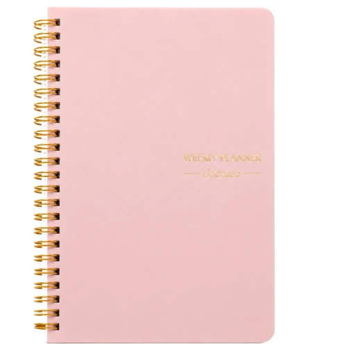 Organizer Spiralny Notes Planer Tygodniowy Różowy A5