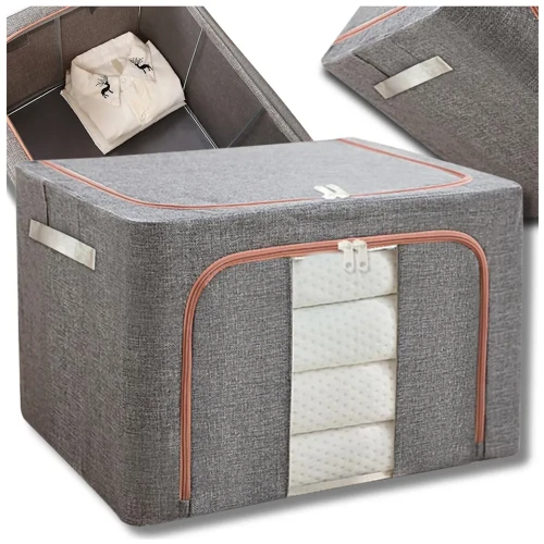 Organizer składany duży torba do szafy na koce pościel ubrania