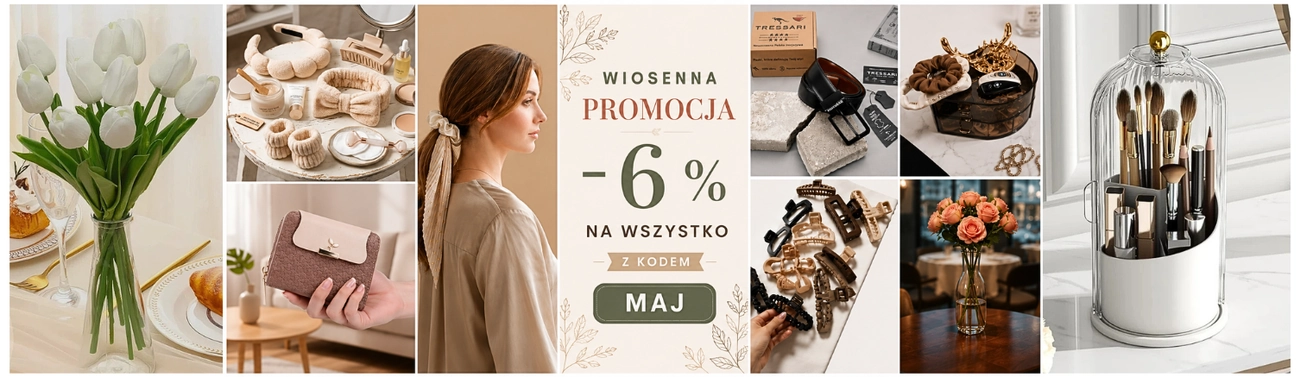 Baner z promocją Maj Sklep internetowy EdiBazzar